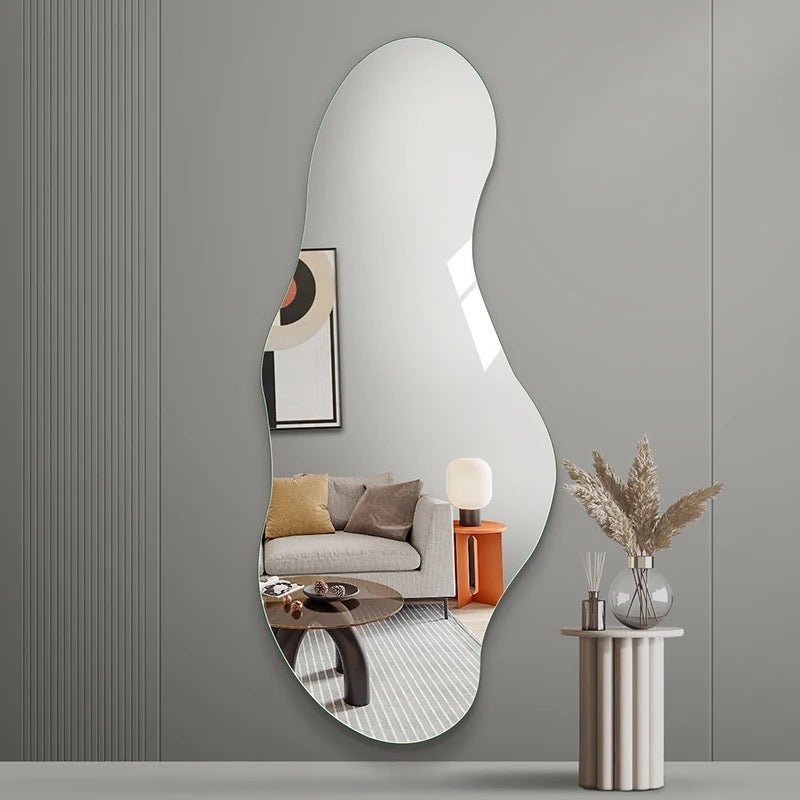 101 Irregular Shape Frameless Backlit Wall Mirror