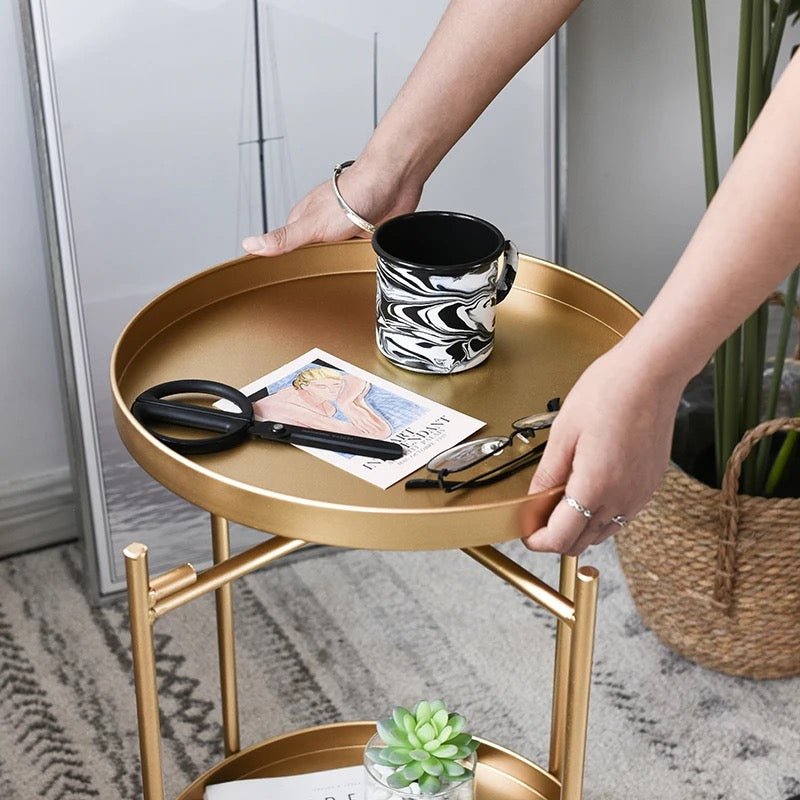 Anti Rust Metal Side Table