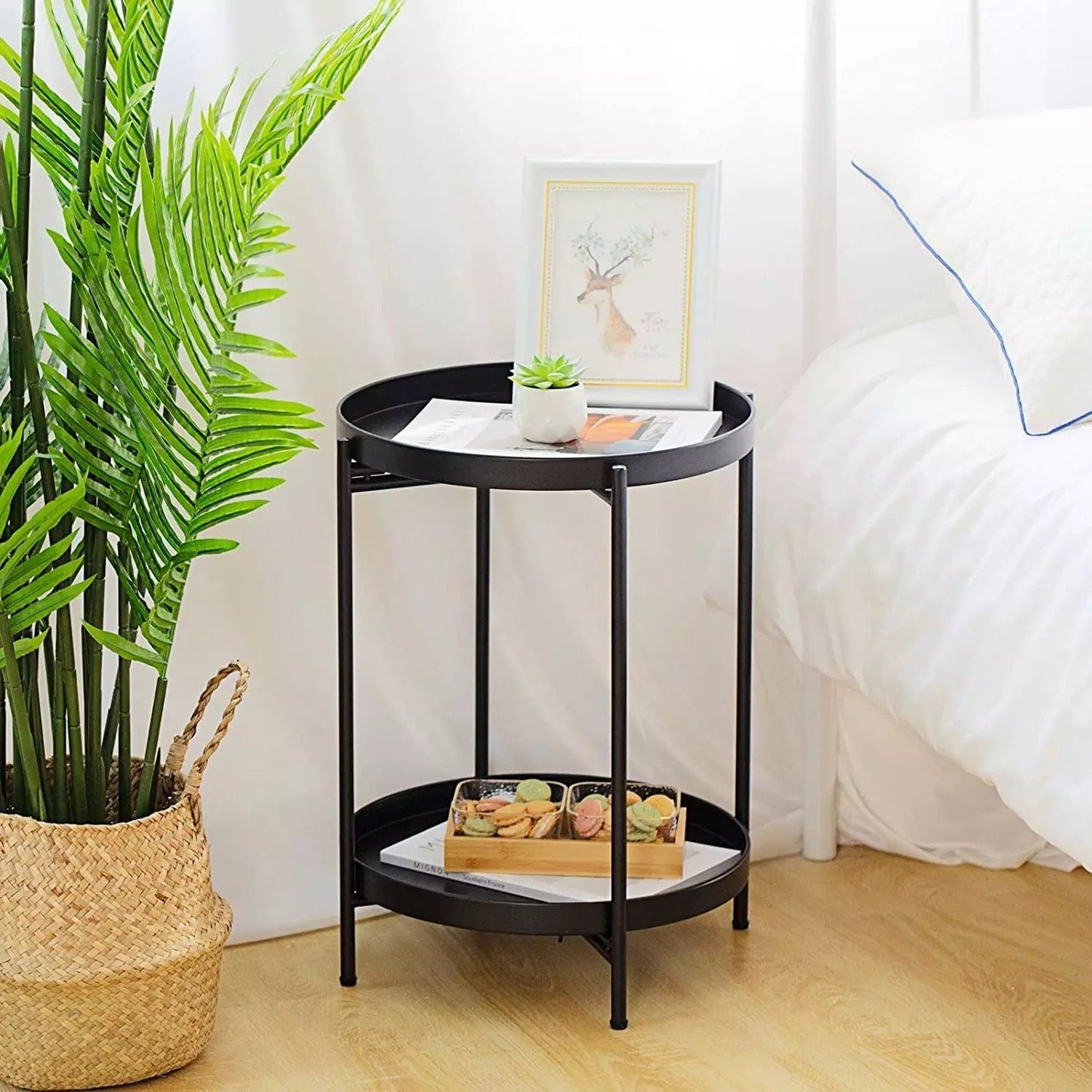 Anti Rust Metal Side Table