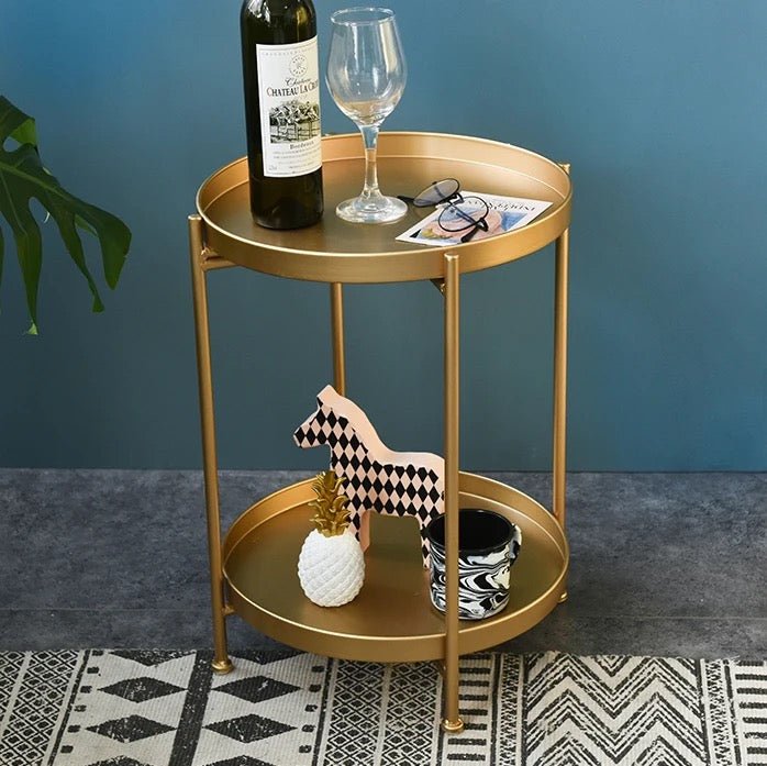 Anti Rust Metal Side Table