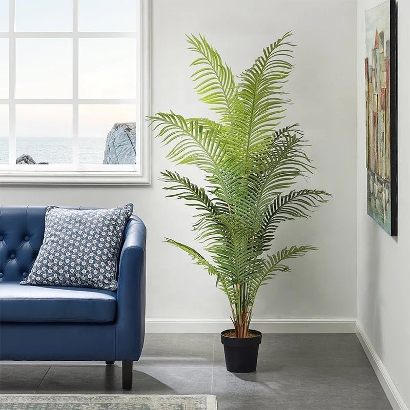 Artificial palm plant