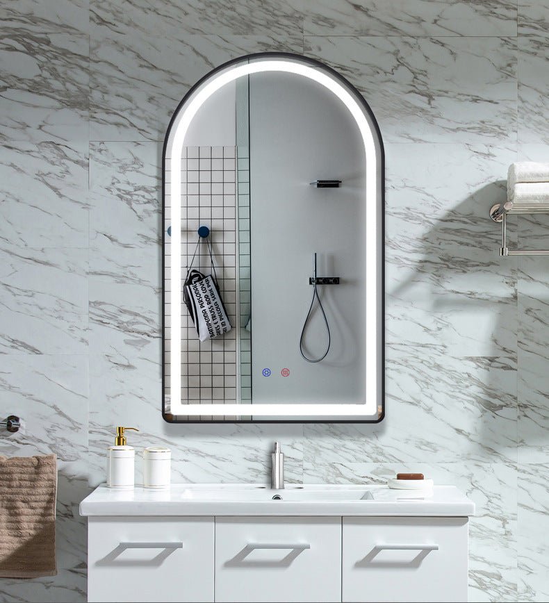 Black arch vanity mirror 60X90 CM