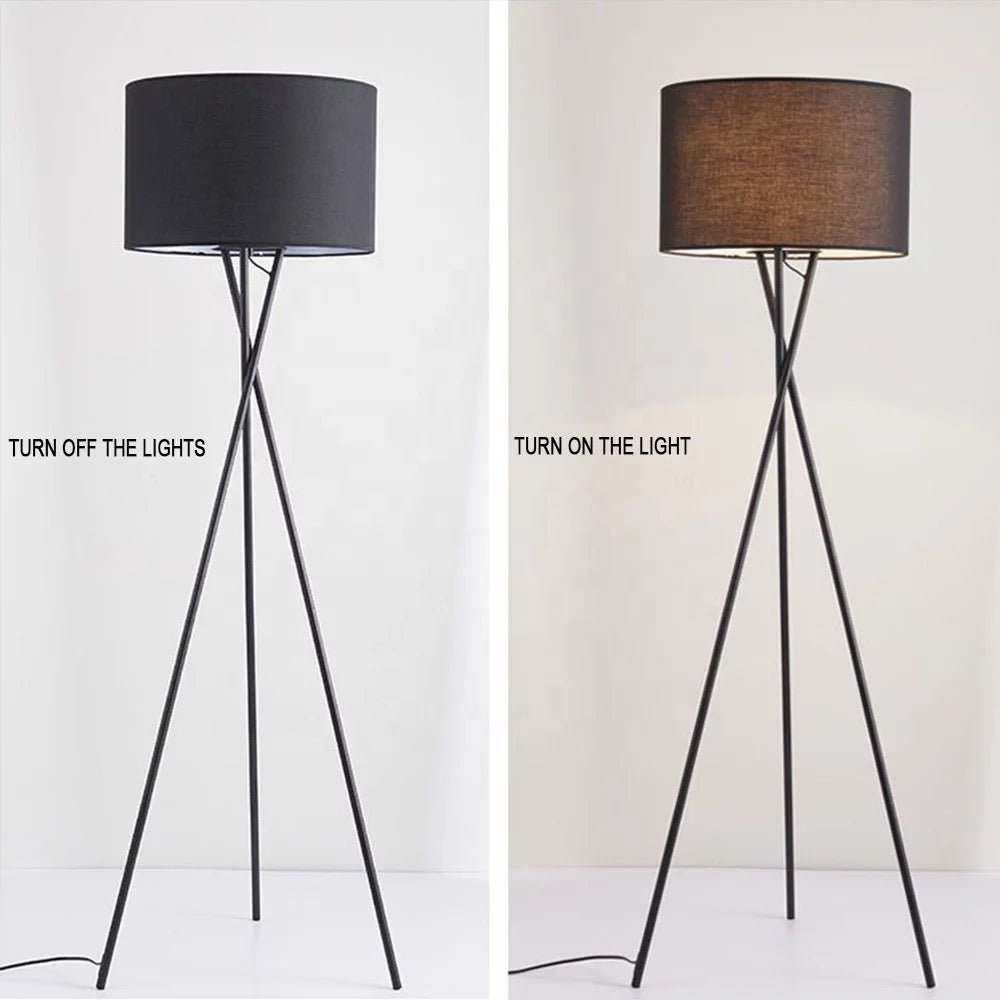 Black Fabric lampshade (ST02-4)