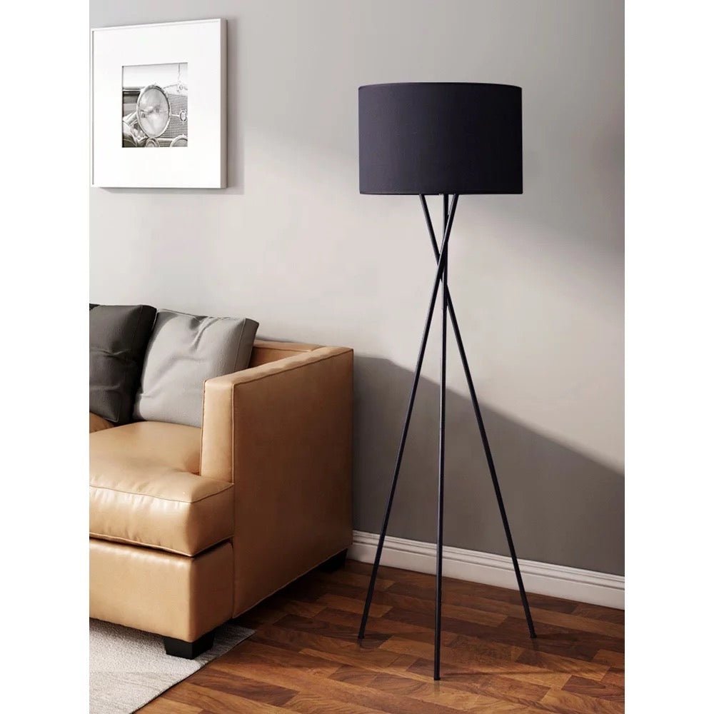 Black Fabric lampshade (ST02-4)