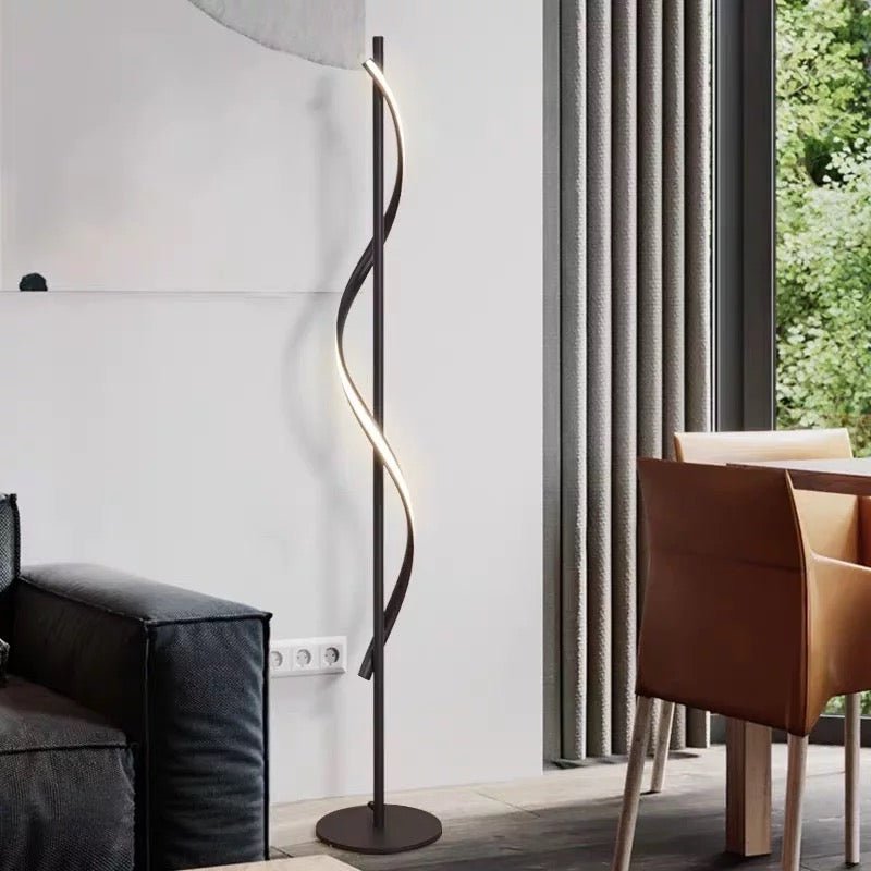 Black floor lamp 0071