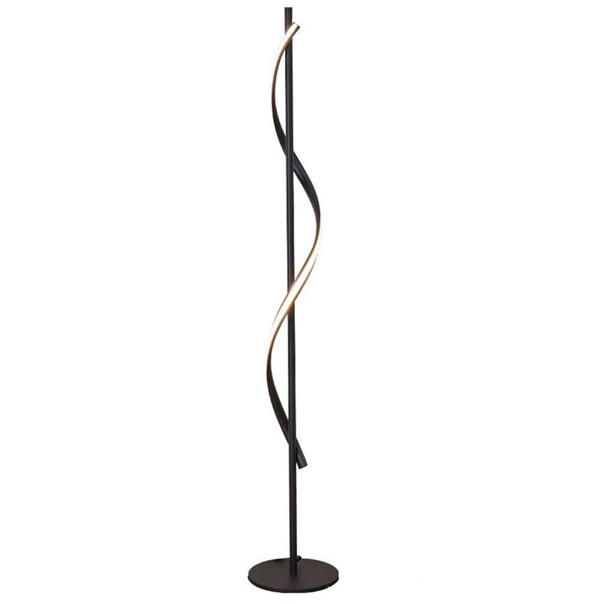 Black floor lamp 0071