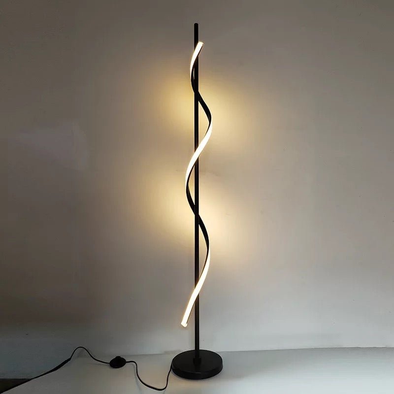 Black floor lamp 0071