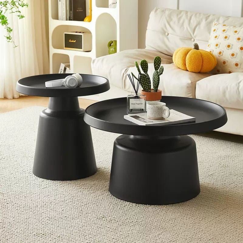 Black Iron cozy coffee table set