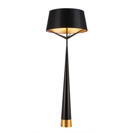 Black with gold floor lamp 11990