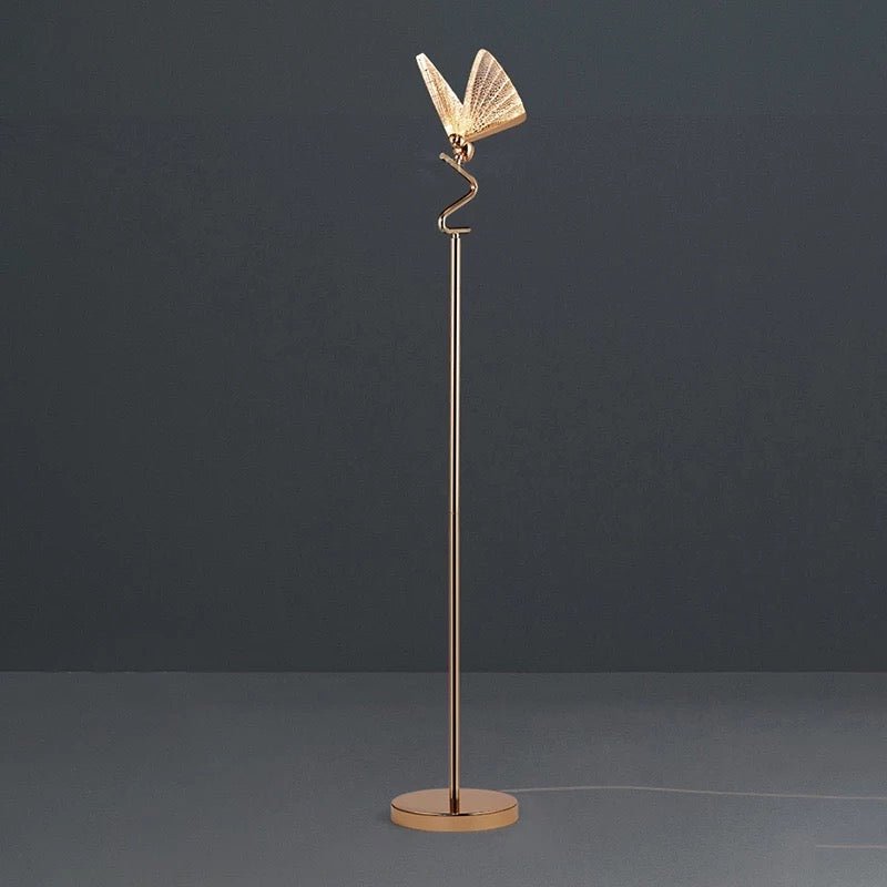 Butterfly floor lamp