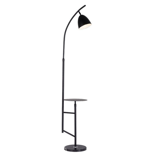 Cloché Modern fully black floor lamp