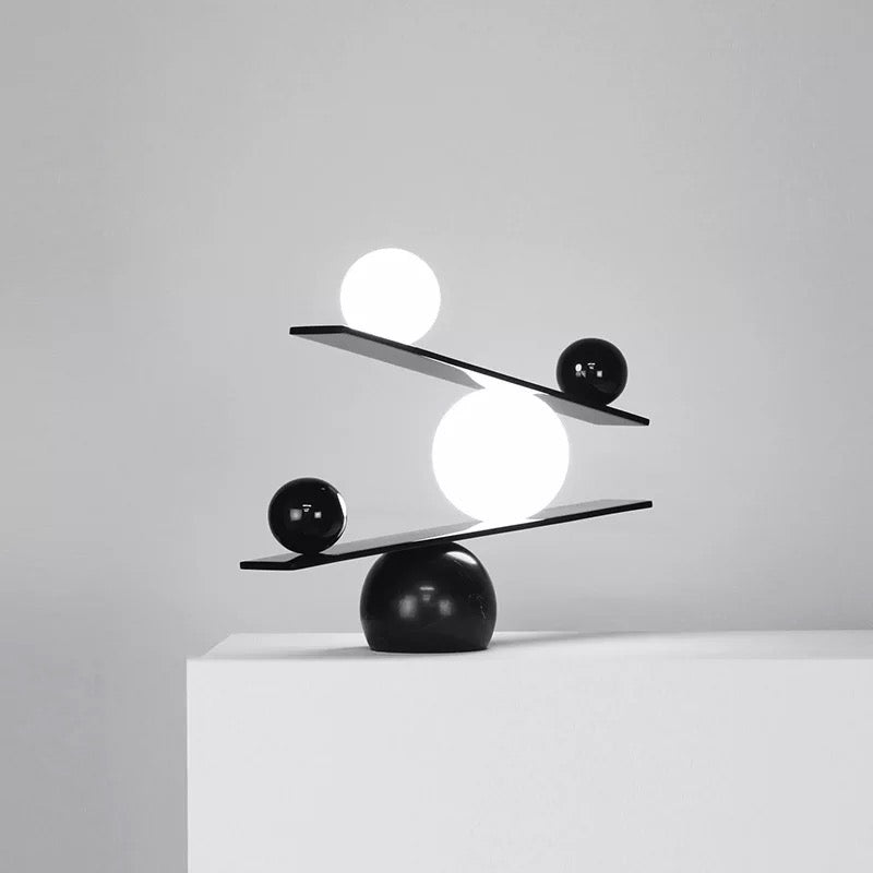 Colom Balance design marble table lamp