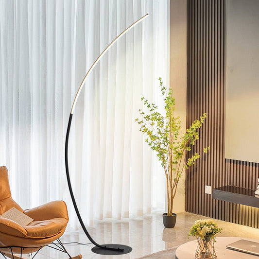 Curve LED floor lamp