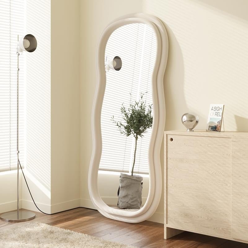 Curvy squiggle full length mirror