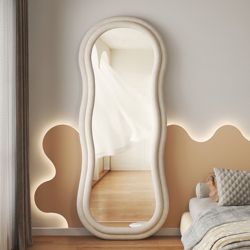 Curvy squiggle full length mirror