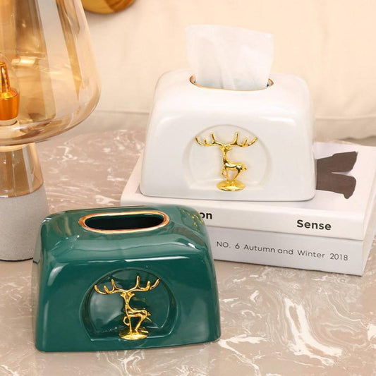 Deer tissue box