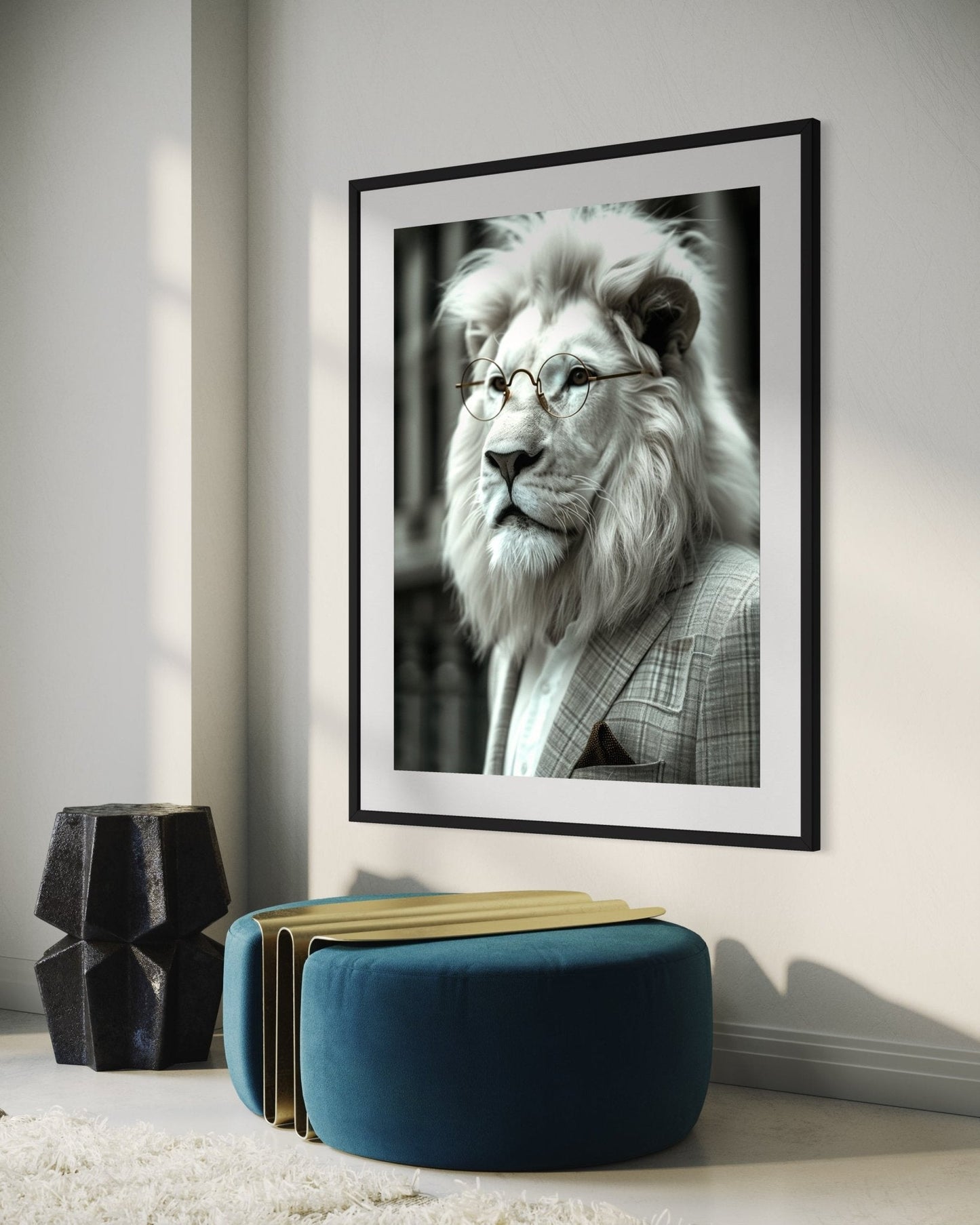 Executive Lion in Classic Suit