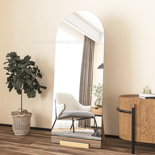 Frameless Arch shape floor Mirror (C)