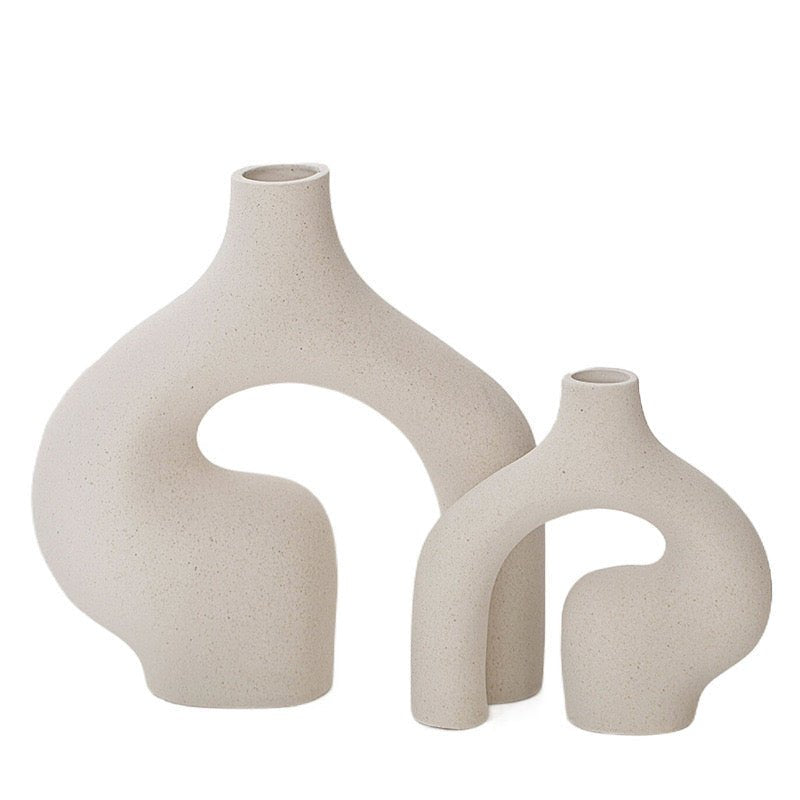 Grandee Modern ceramic vases set