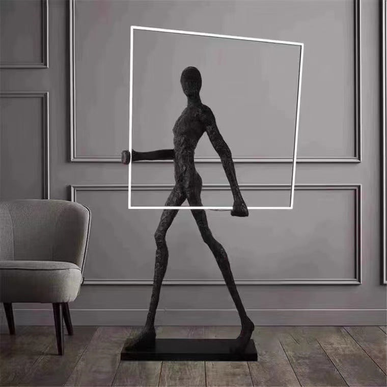 JK Human sculpture floor lamp