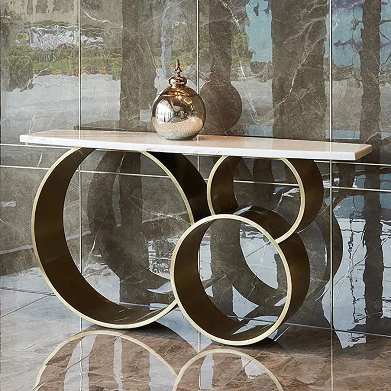 KURAN Luxury marble console table