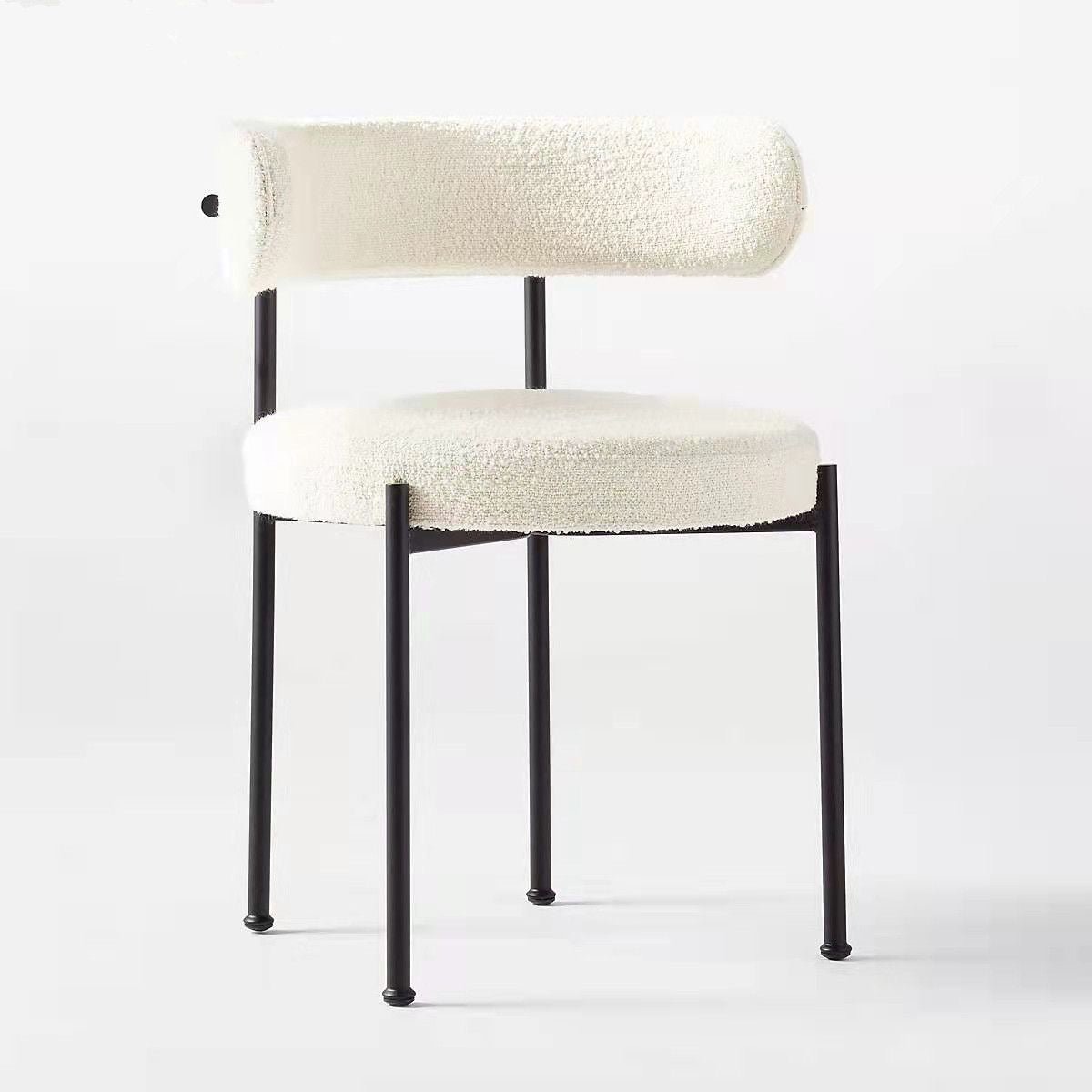 Liza Boucle Dining Chair