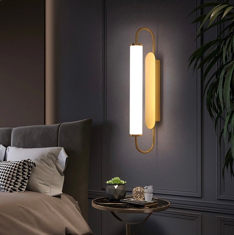 LP gold wall light