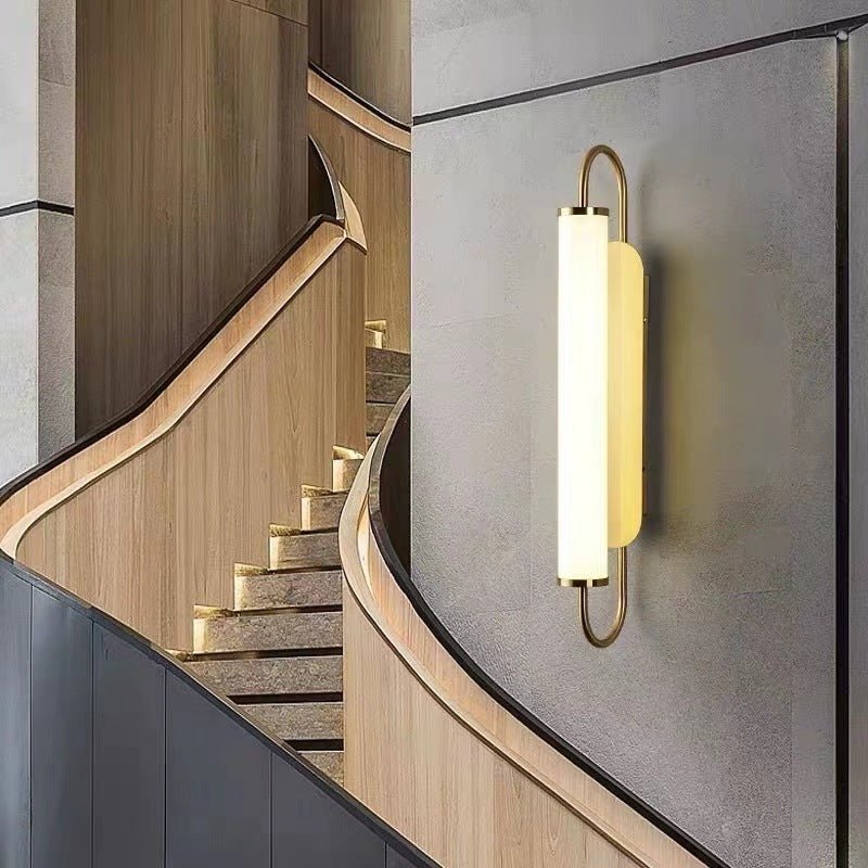 LP gold wall light