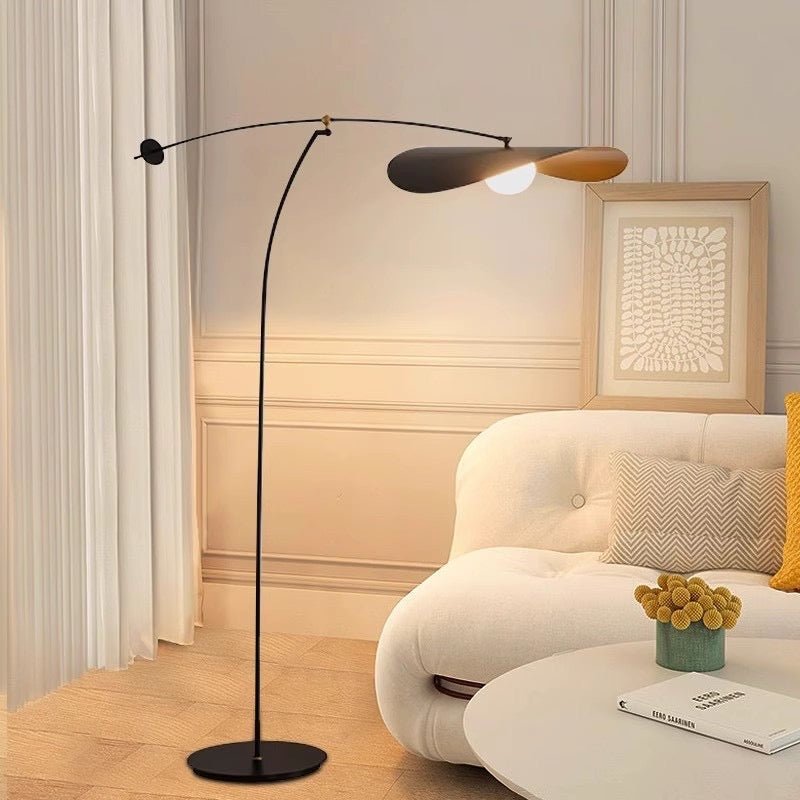 Lumya black floor lamp