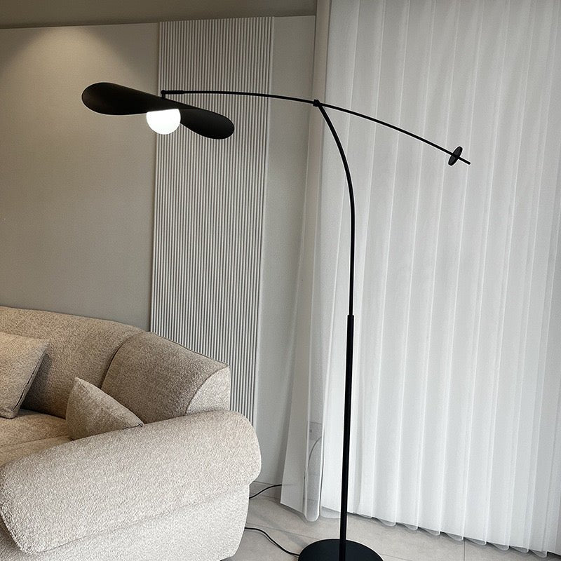 Lumya black floor lamp