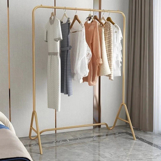 Luxury large metal clothes hanger RACK stand