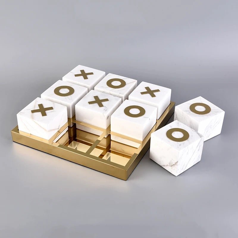 Marble Tic Tac Toe Game