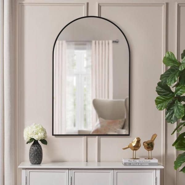 Mini arch wall mirror (BLACK)