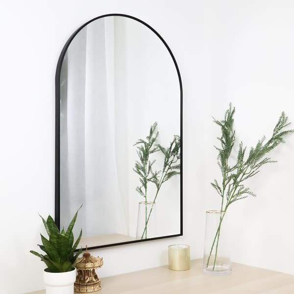 Mini arch wall mirror (BLACK)