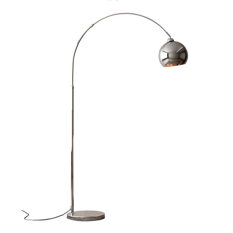 MIZE Silver Arch Floor Lamp