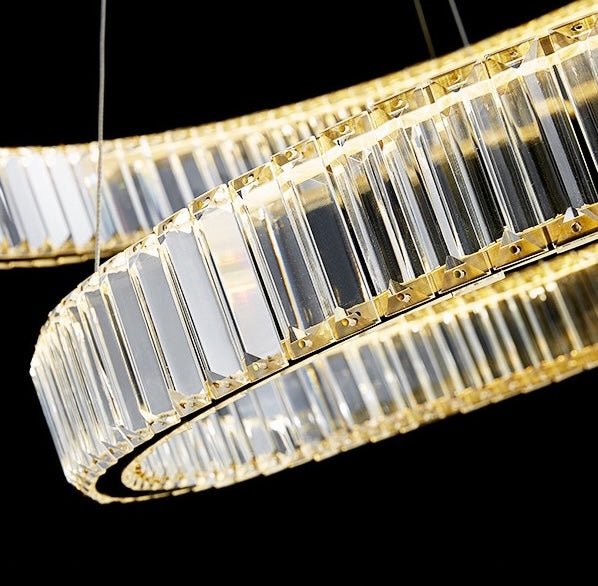 Modern crystal chandelier