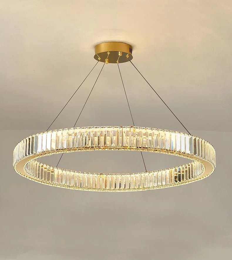 Modern crystal chandelier