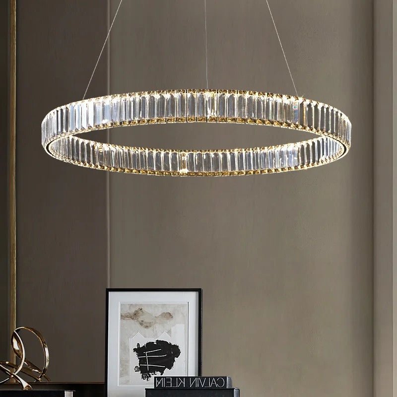 Modern crystal chandelier