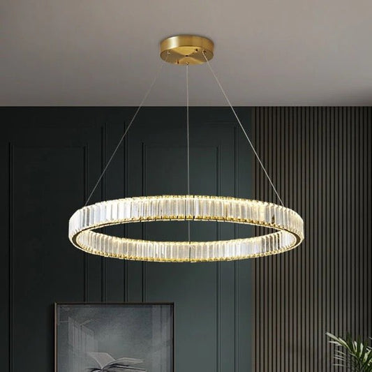 Modern crystal chandelier