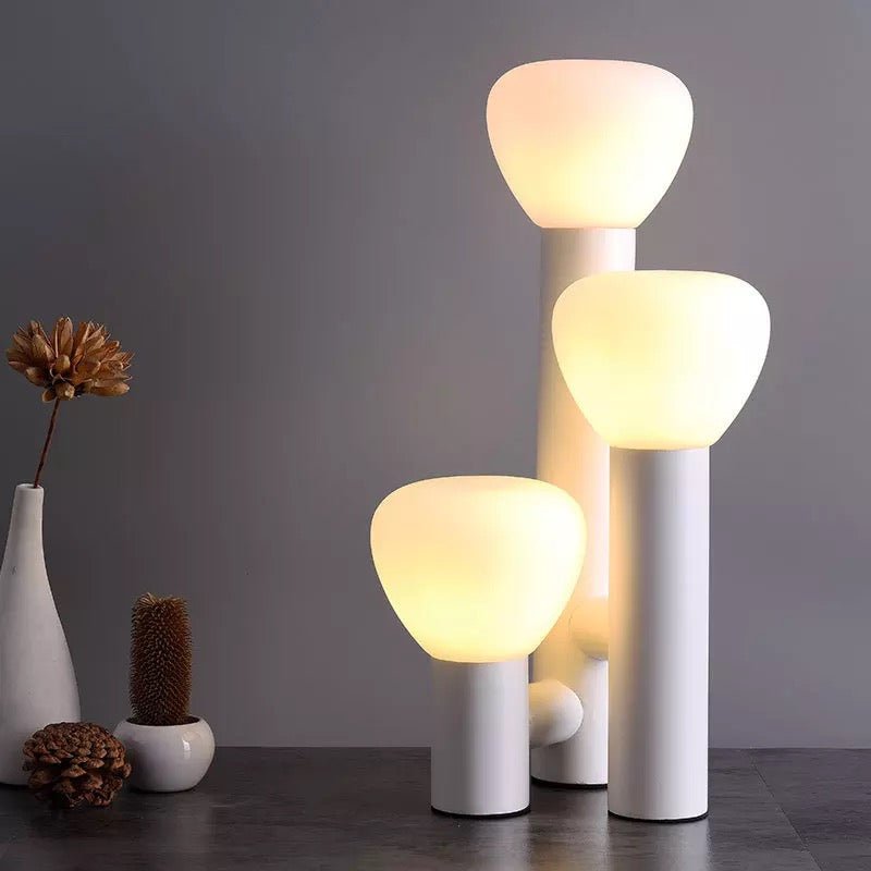 Morel Modern white table lamp