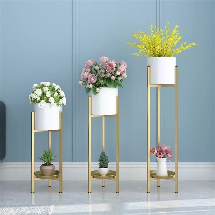 Moro plant pot stands set - SHAGHAF HOME