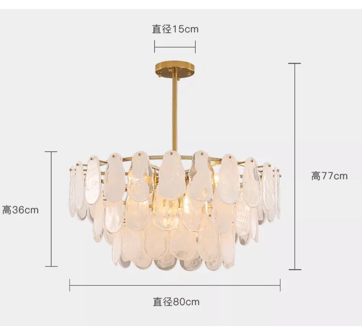 Ostri chandelier