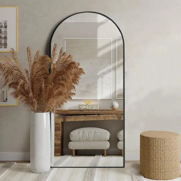 Over size aluminum Arch Mirror (4 sizes)