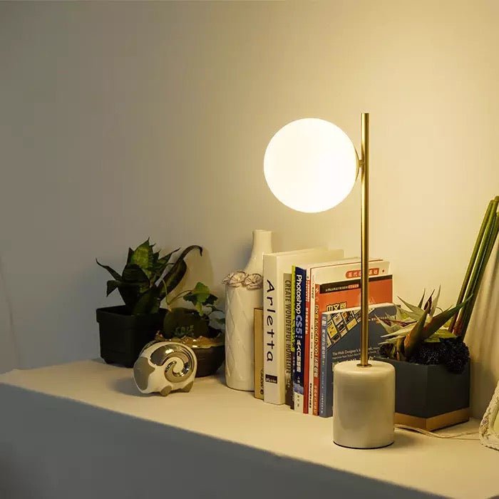 Pelo Marbela table lamp