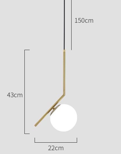 Single pendant ceiling light - SHAGHAF HOME