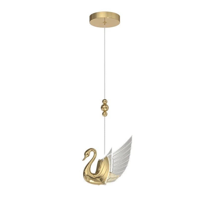 Swan pendant light