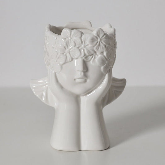 Angel sculpture Vase ￼