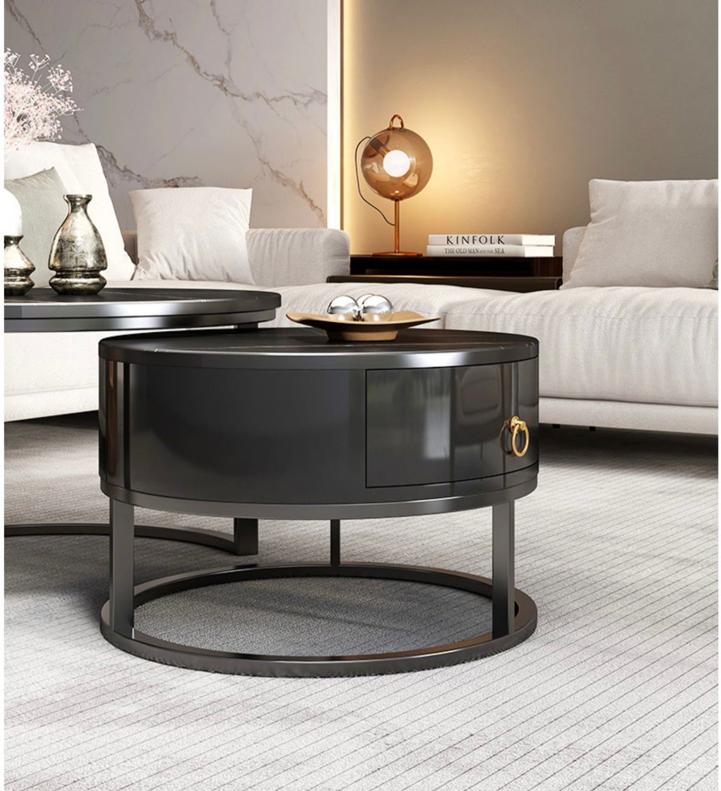 The Roi black coffee table