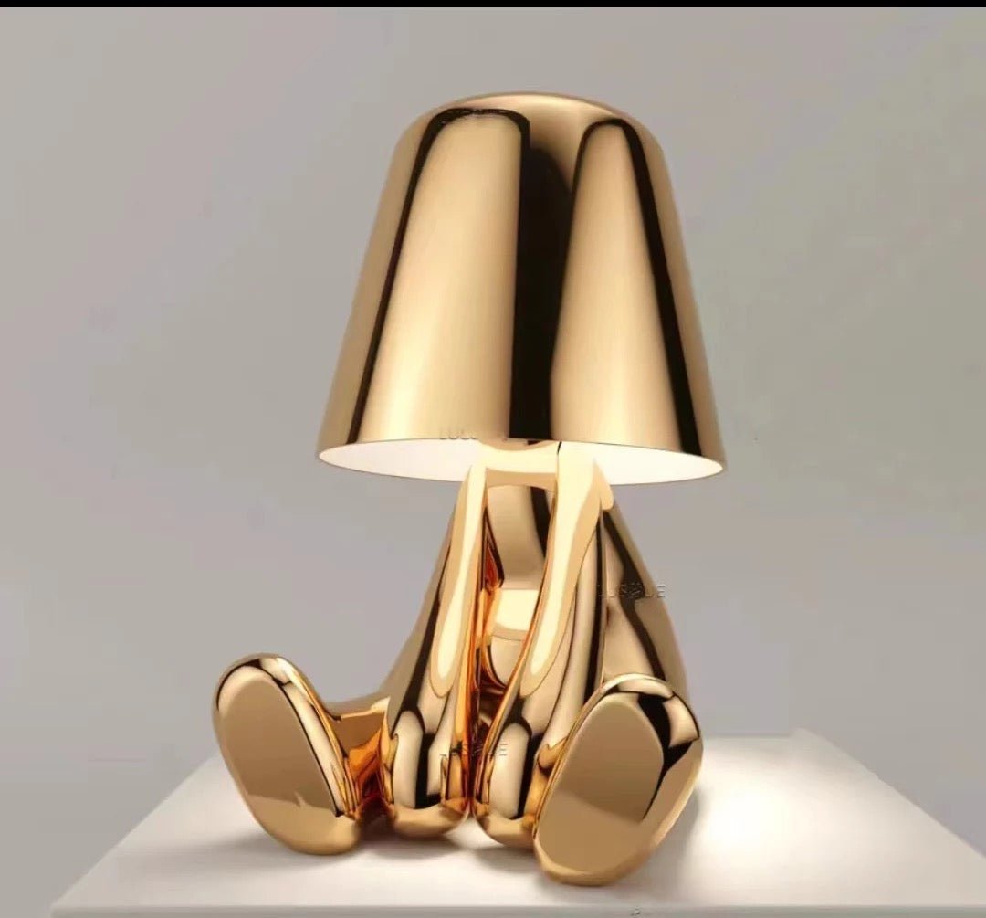 The Thinker table lamp set