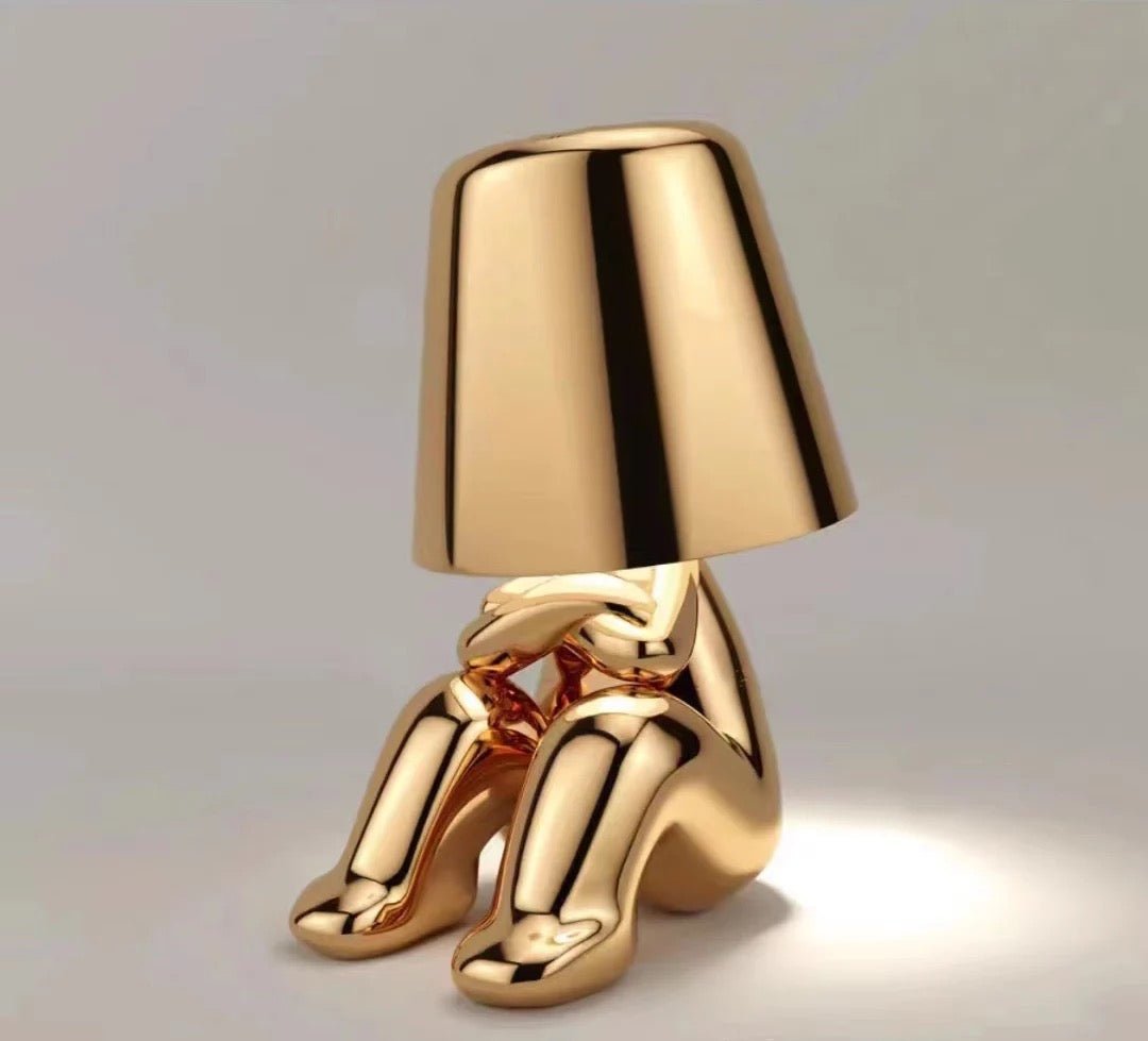 The Thinker table lamp set